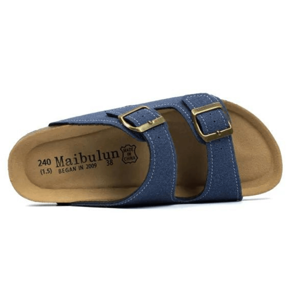 Sandalia Birken Maibulun de ante - Azul 