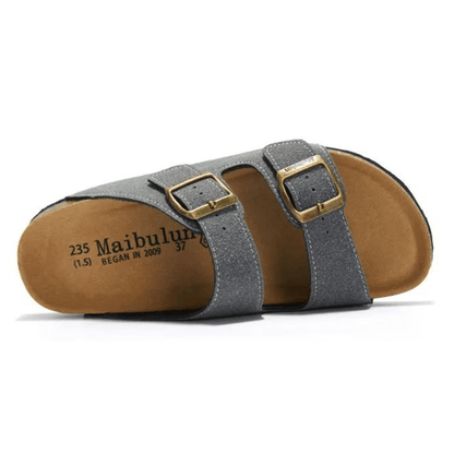 Sandalia Birken Maibulun de ante - Gris