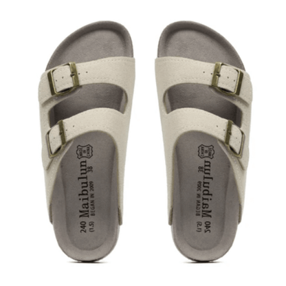 Sandalia Birken Maibulun de ante - Crema 