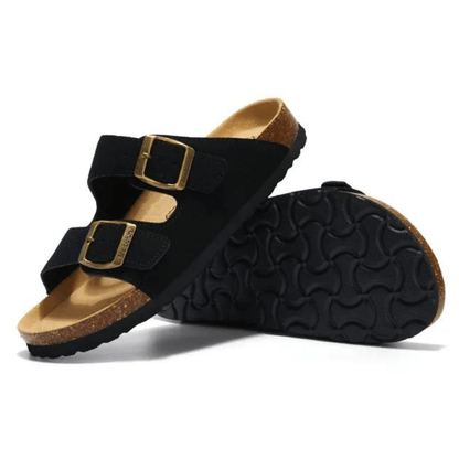 Sandalia Birken Maibulun de ante - Negro 