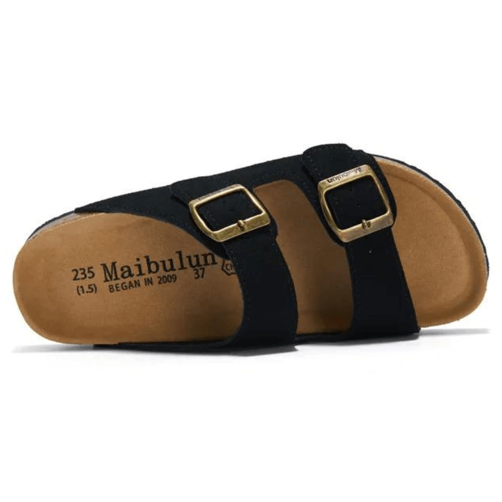 Sandalia Birken Maibulun de ante - Negro 