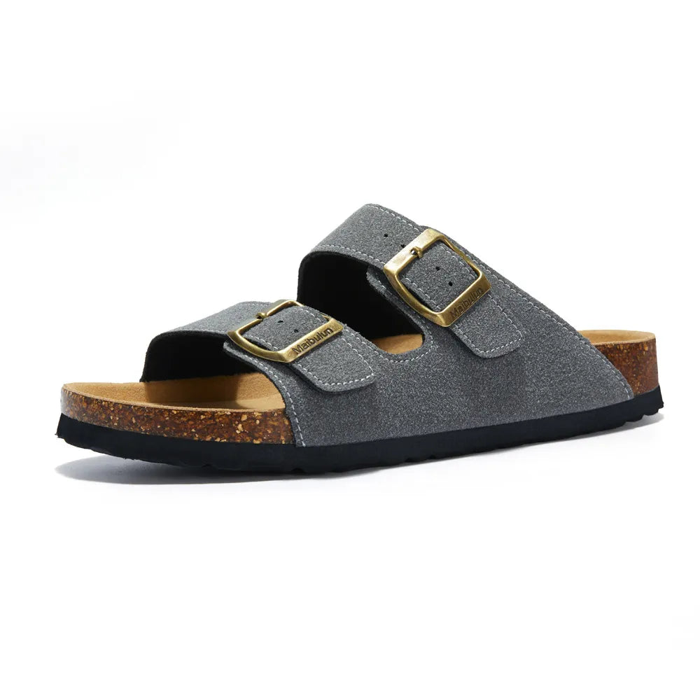 Sandalia Birken Maibulun de ante - Gris