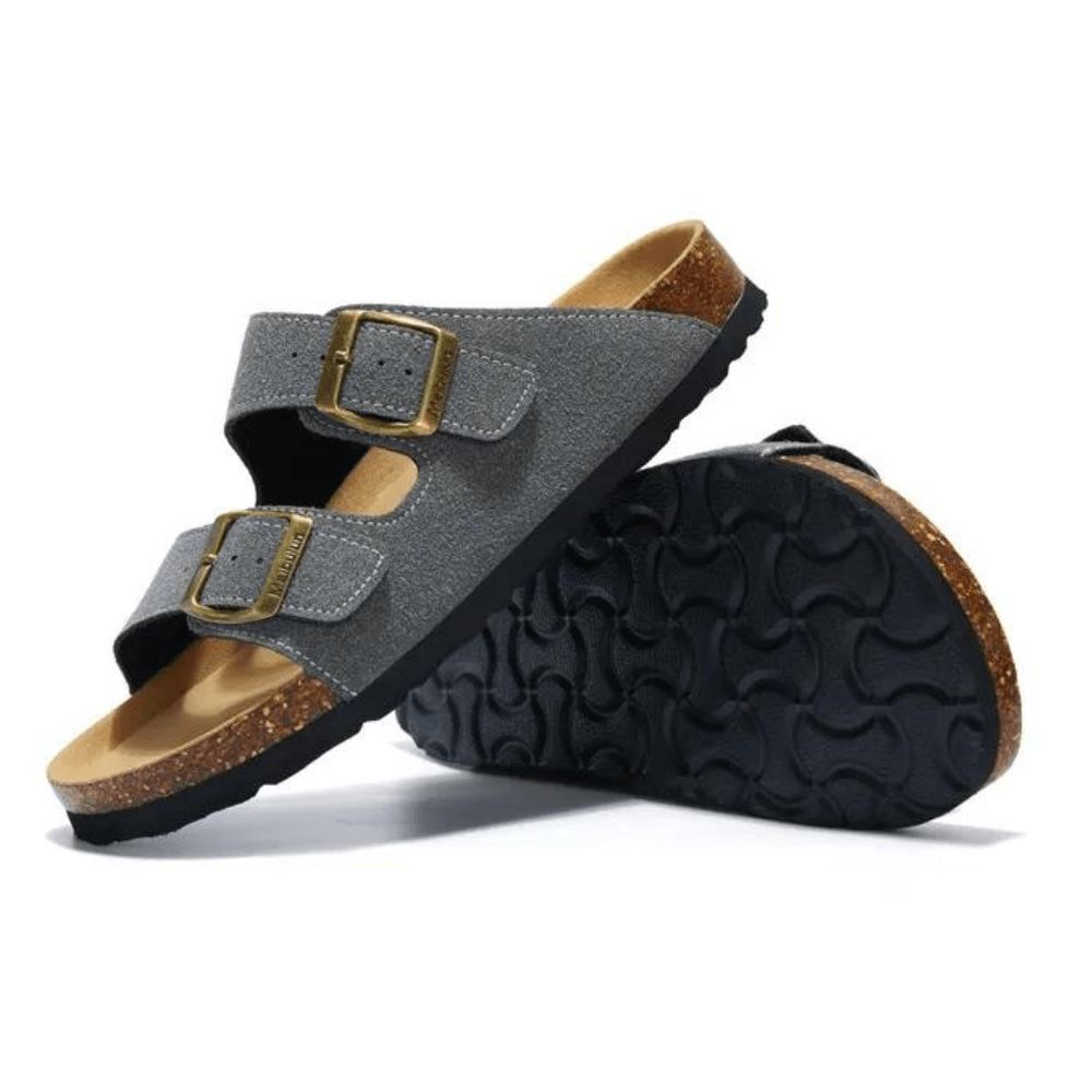 Sandalia Birken Maibulun de ante - Gris